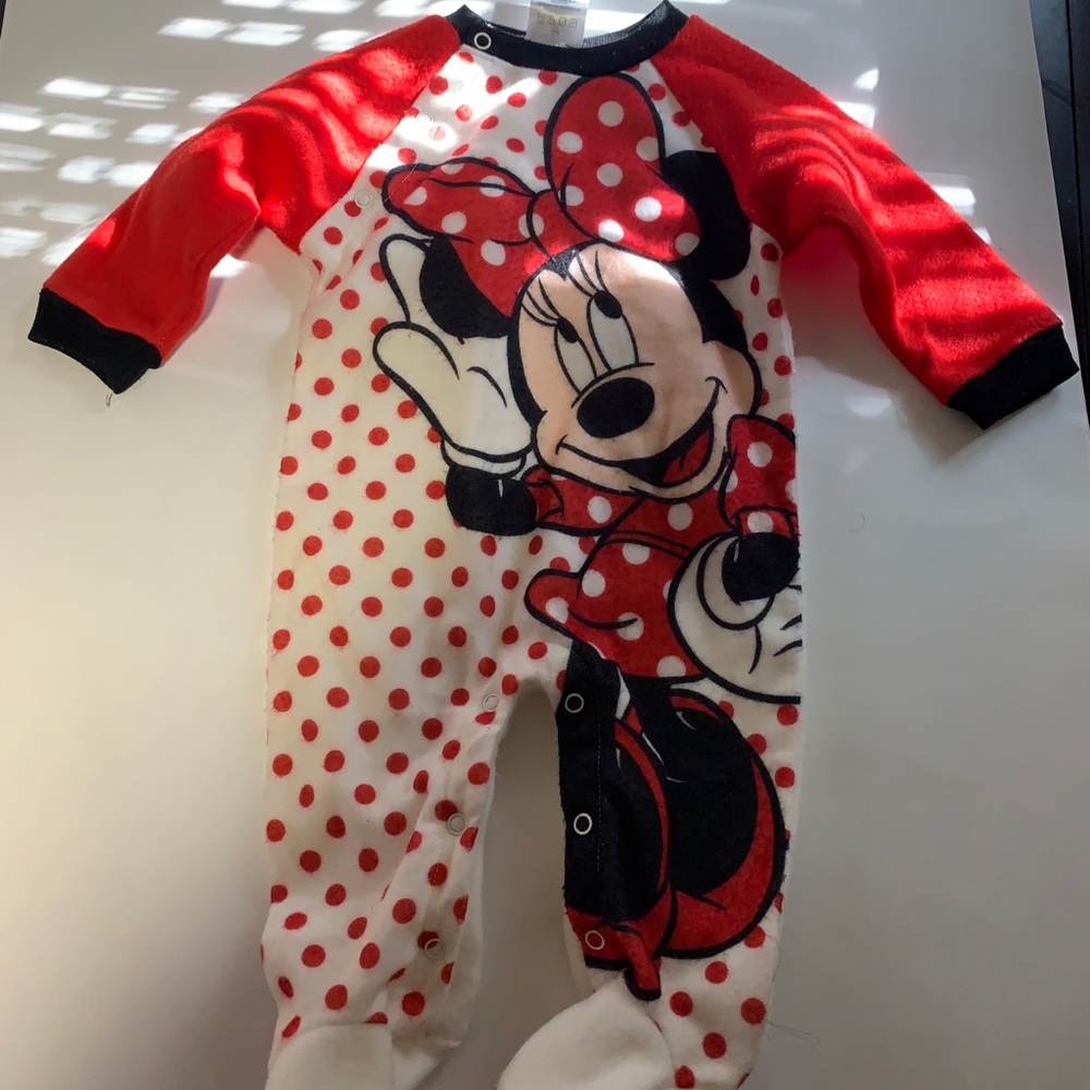 Minnie Mouse Onsesie - New without tags